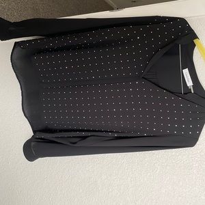 Small Calvin Klein gold dots long sleeve. Great condition.